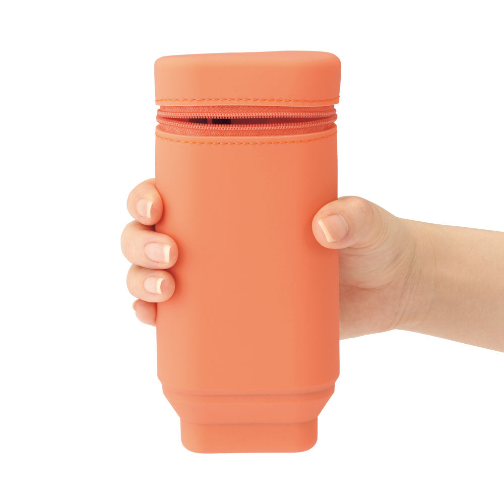 Lihit Lab Smart Fit Stand Pen Case Yellow Green