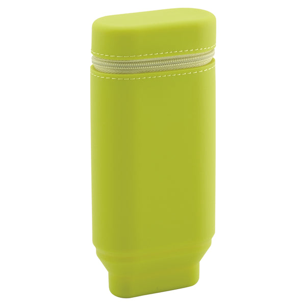 Lihit Lab Smart Fit Stand Pen Case Yellow Green
