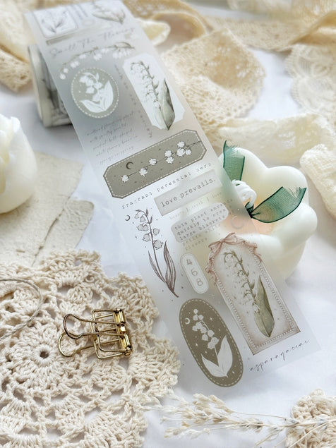 Lily of the Valley Pet Tape Matte