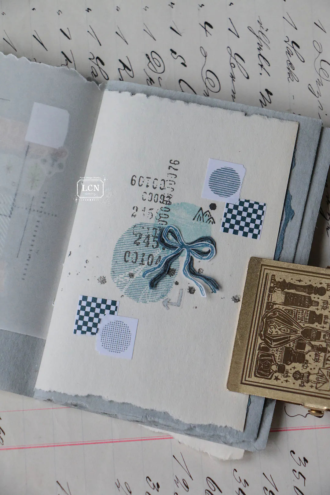 Lin Chia Ning Wooden Stamp - Bow Stamp Set