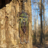 Linne's Cicada Double-Sided Acrylic Keychain