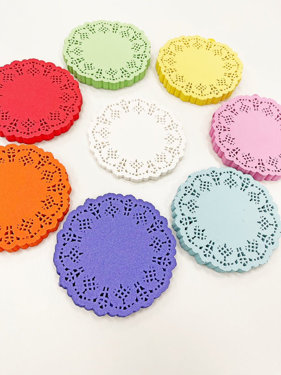 Doily Morning Sky 4.5" Doilies 100ct
