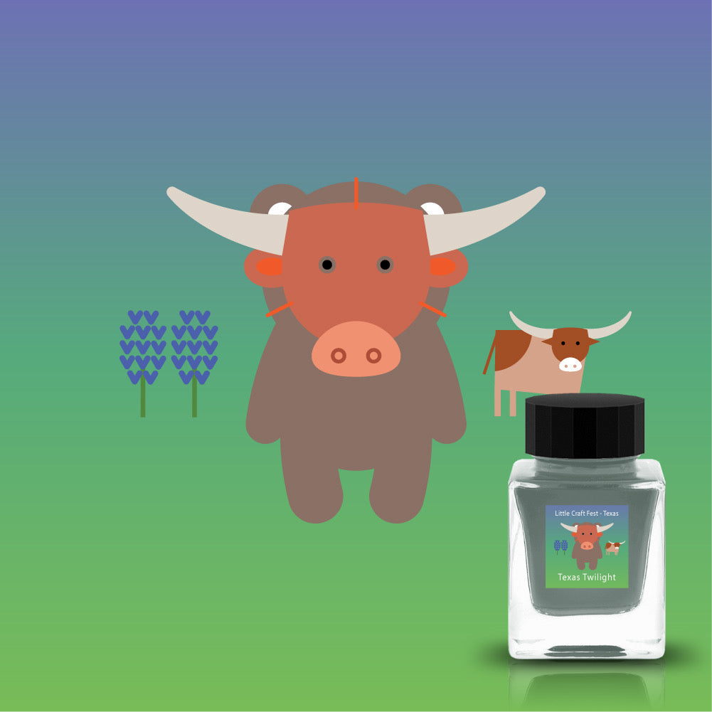 Little Craft Fest X TONO & LIMS Exclusive Ink - Texas Twilight Changing Color Ink for Little Craft Place