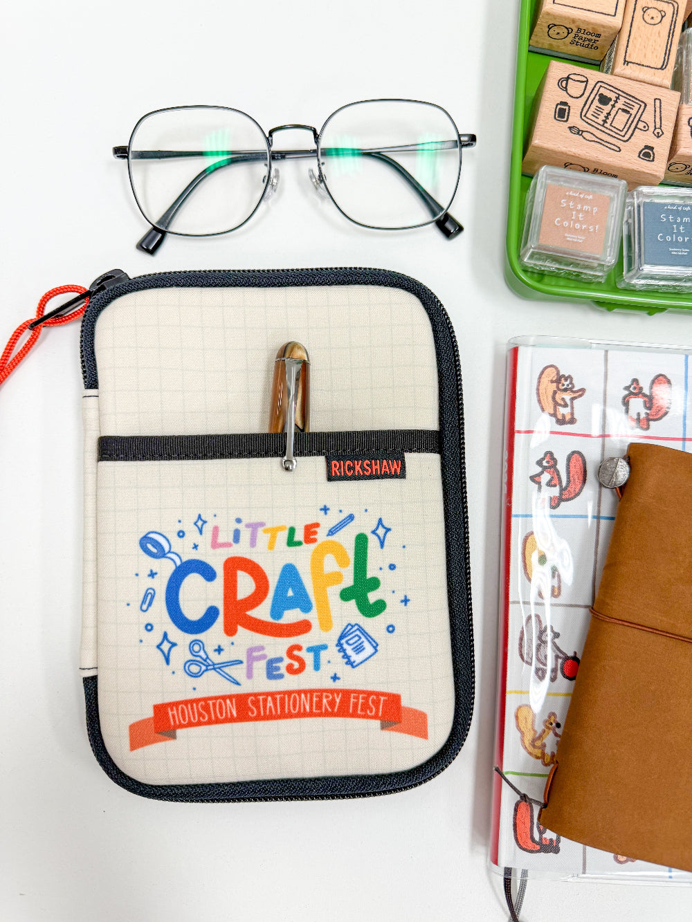 Little Craft Fest x RiN! Studio Rickshaw Pen Case