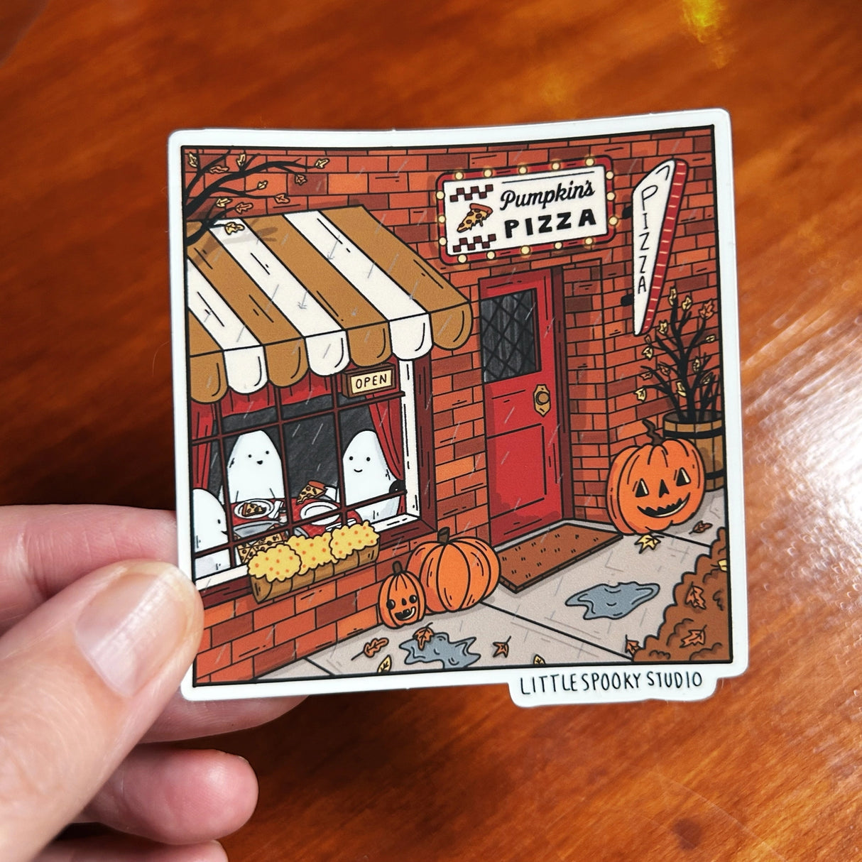 Little Spooky Studio - Pizza Parlor Sticker