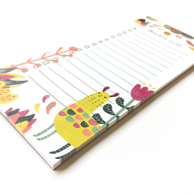 Lista de mercado botánico de llamas