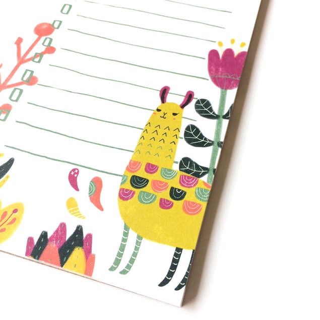 Lista de mercado botánico de llamas