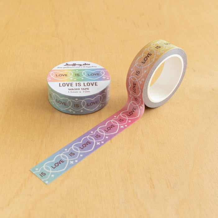 Love Is Love Washi Tape