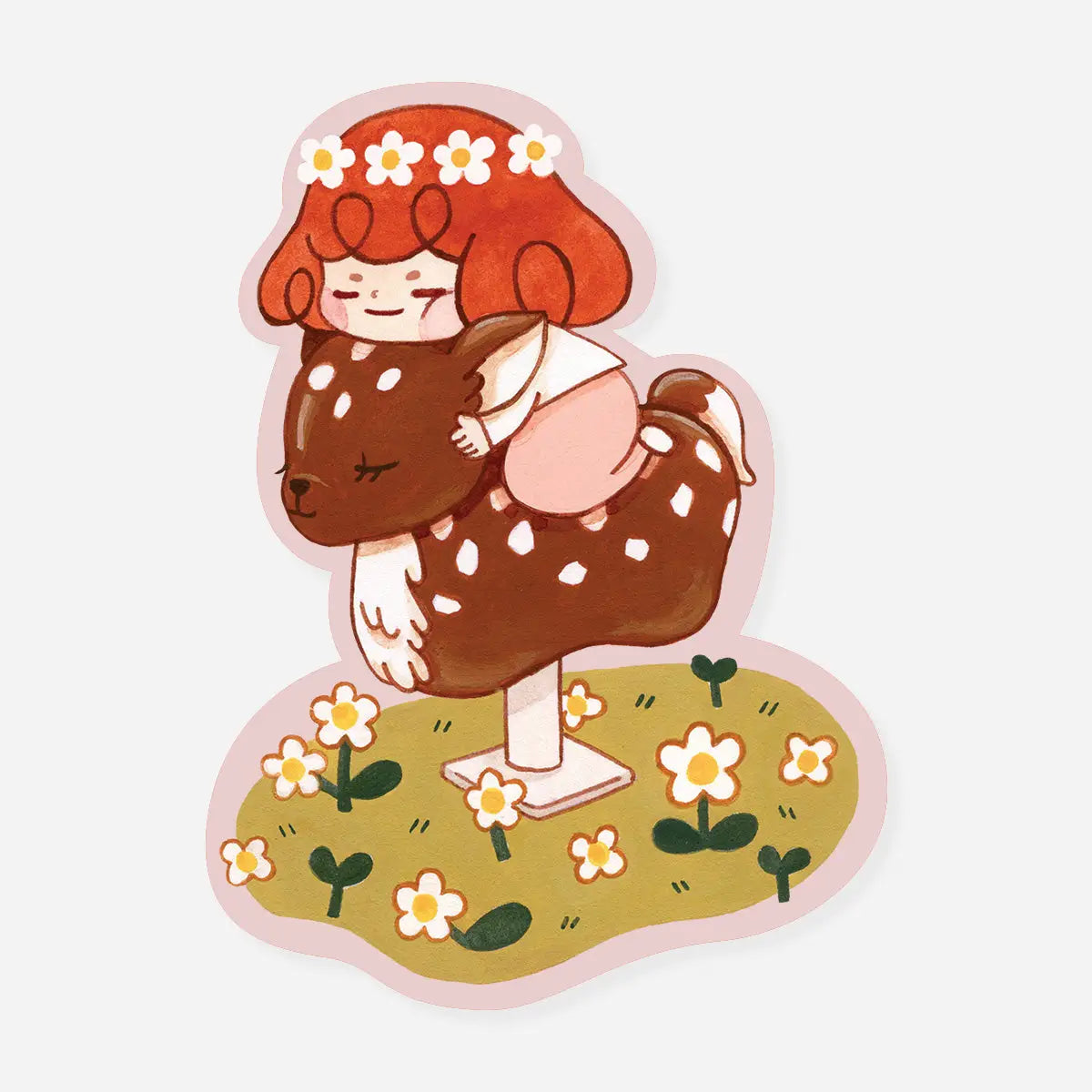 LoveSoup Studio - Play, Forest Friend Vinyl Sticker
Matte sticker
water resistant
6.4 x 8.7cm (2.5 x 3.4 inches)