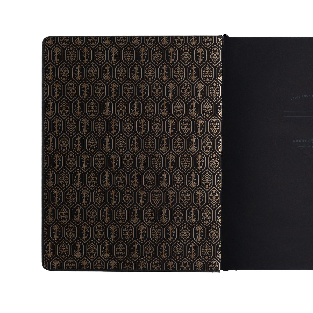 Archer and Olive - Coiled Key Dot Grid Notebook