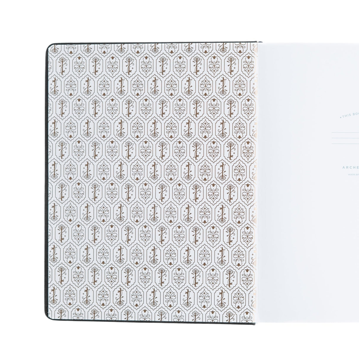 Archer and Olive - Coiled Key Dot Grid Notebook