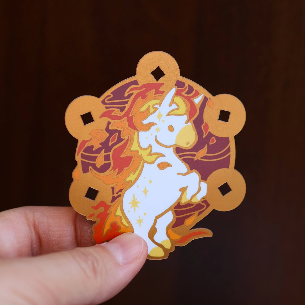 Thousand Skies Lucky Coins Horse Holographic Vinyl Sticker
Original Design
Vibrant Color Vinyl Sticker
Printed in USA
Waterproof
Dishwasher Safe
Anti UV Coating
Strong Adhesive
Design © Thousand Skies