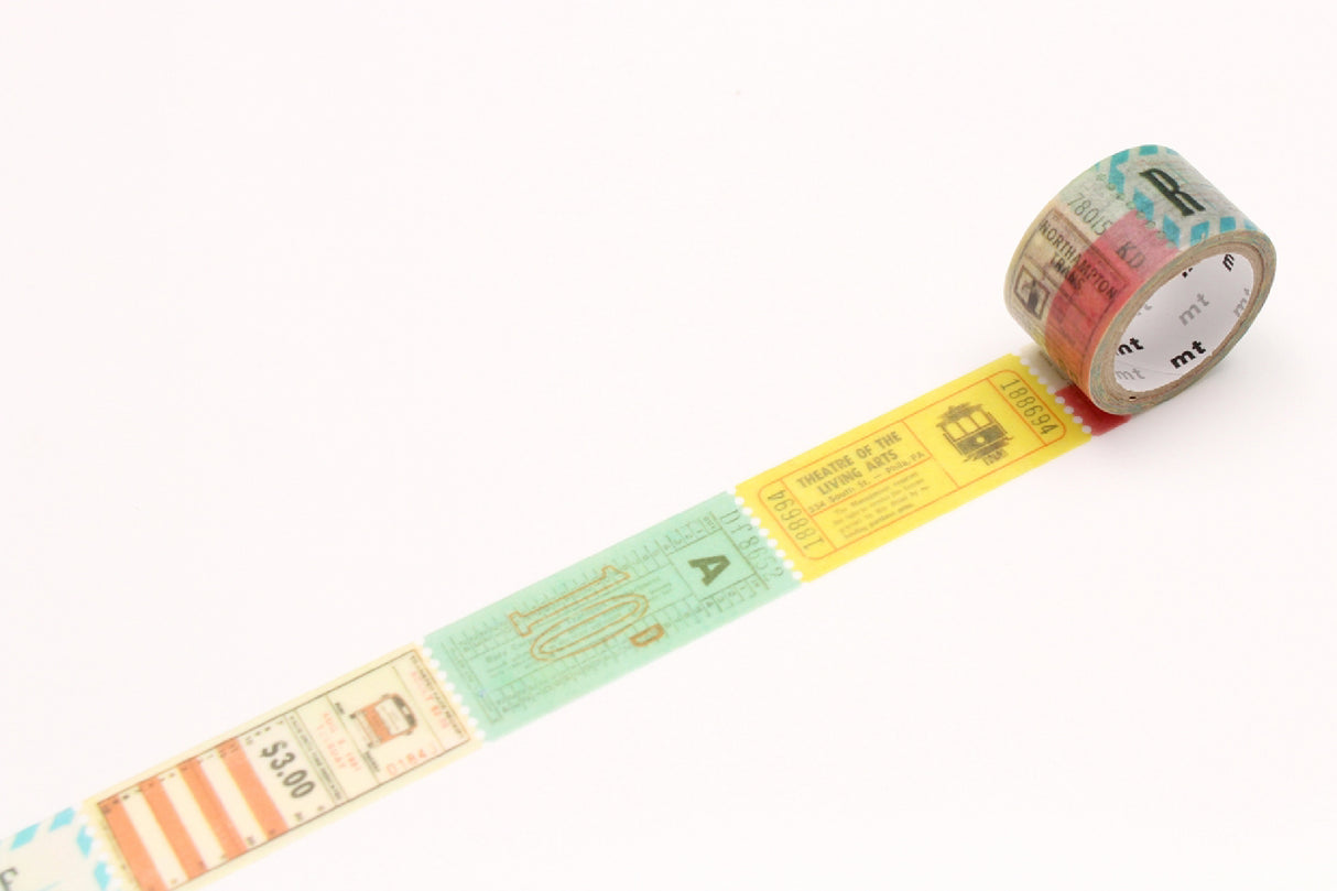 MT fab Washi Tape - Perforated Ticket