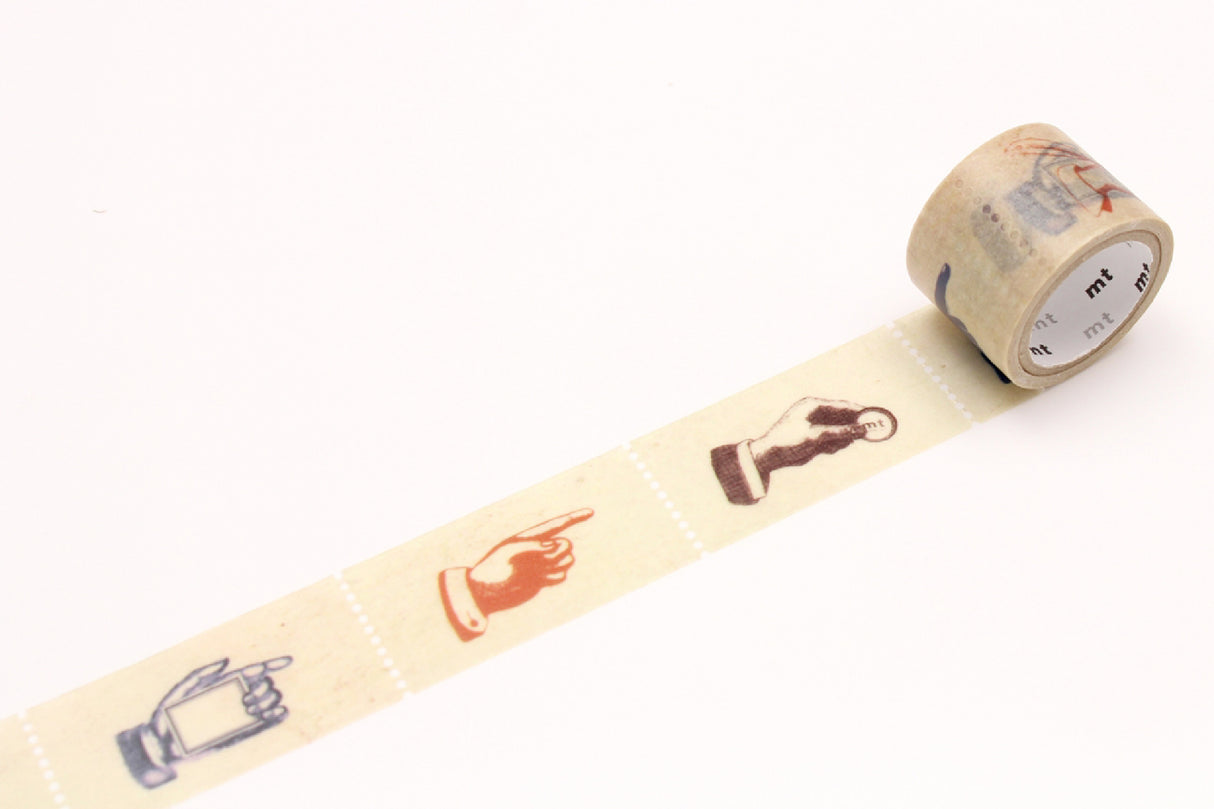 MT fab Washi Tape - Perforated Hand