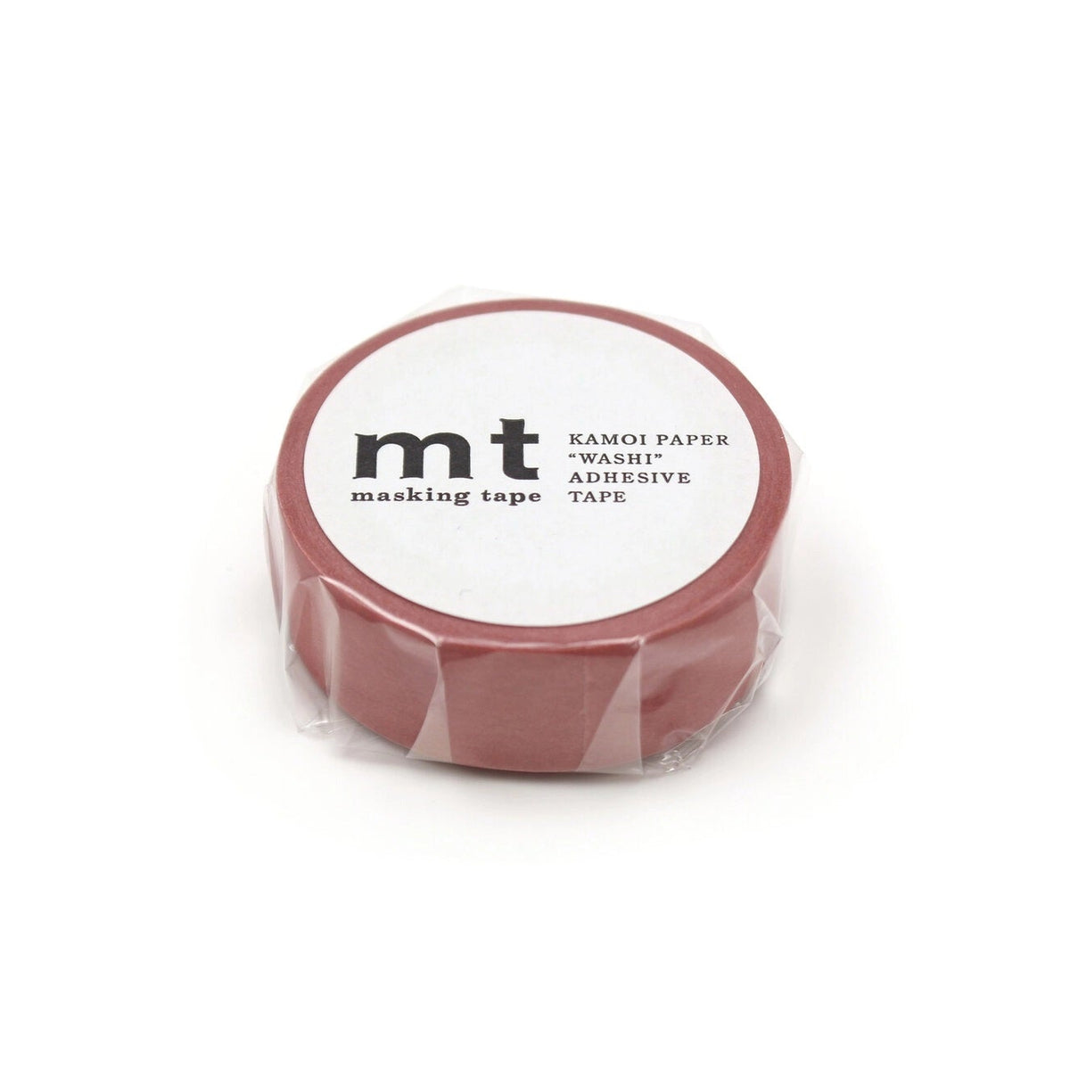 mt is the original washi masking tape, made in Japan by Kamoi Kakoshi. mt is colourful tape which is easy to tear by hand and reposition on nearly any surface. Write on it, layer it, and use it on paper, gifts, objects or the wall (mt won't damage paint - why not make a tape collage?) mt washi masking tape is now sold throughout the world in hundreds of colours and patterns.
Enjoy mt as a part of your daily life, adding a little colour everywhere.
All tapes are 15mm x 7m (0.6"X23')