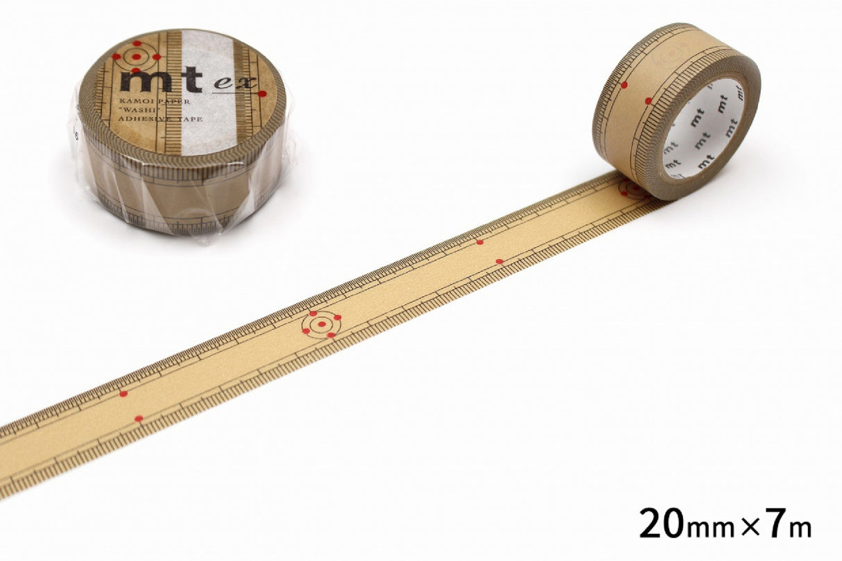 MT ex Washi Tape - Bamboo Ruler