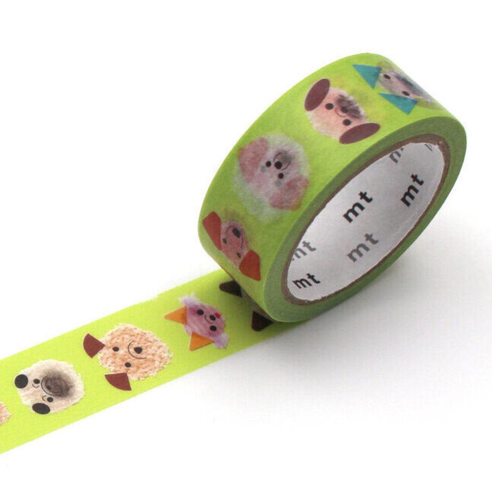 MT ex Washi Tape - Puppy's Face