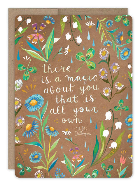 Magic About You Blank Card