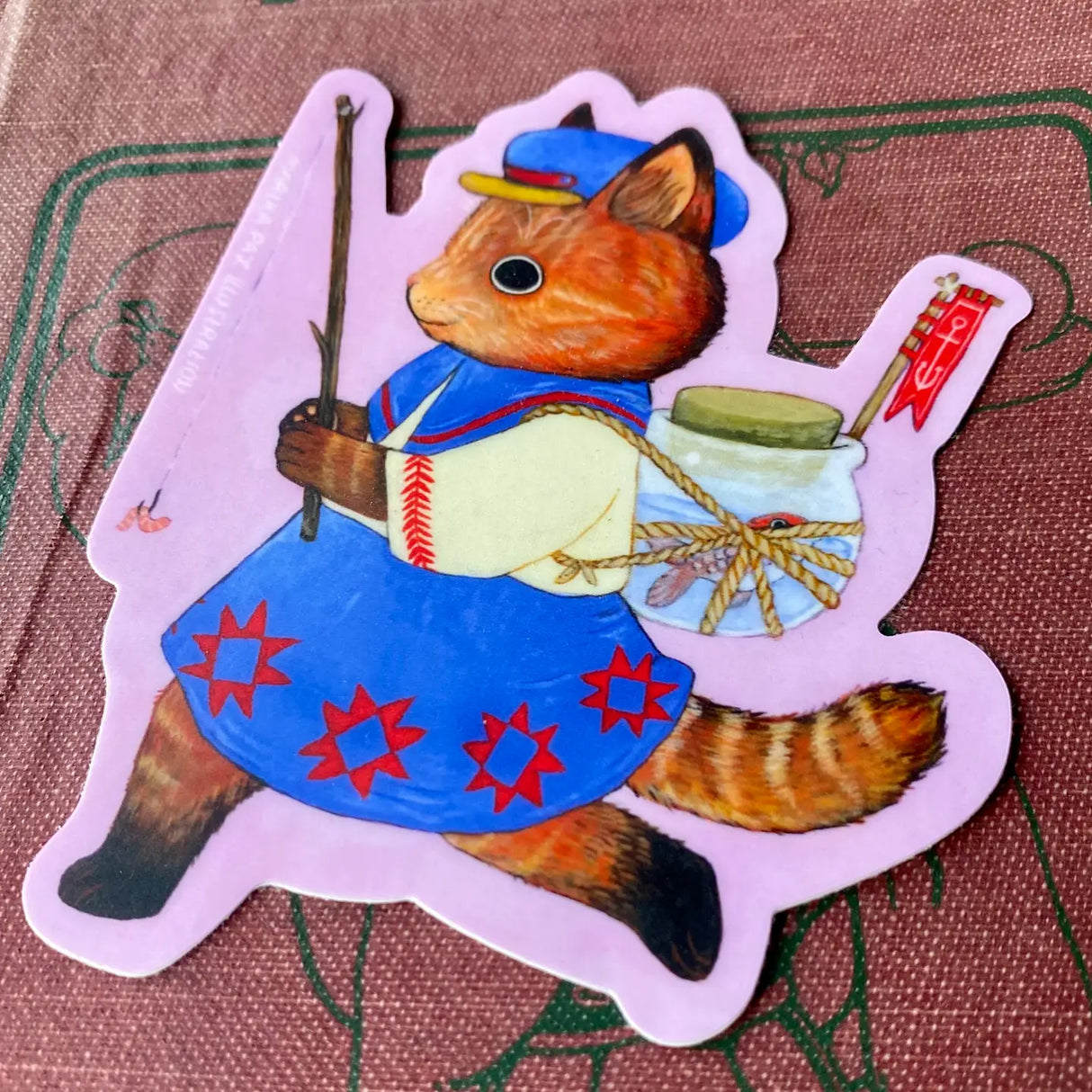 Marika Paz Vinyl Sticker - Fisher Cat