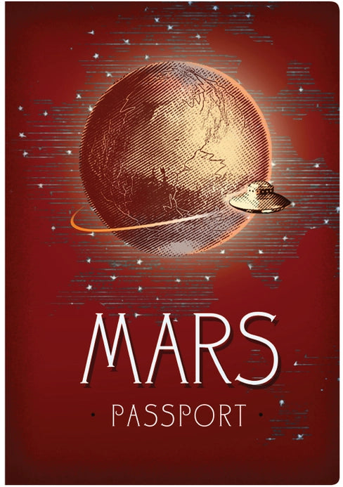 Mars Passport Notebook