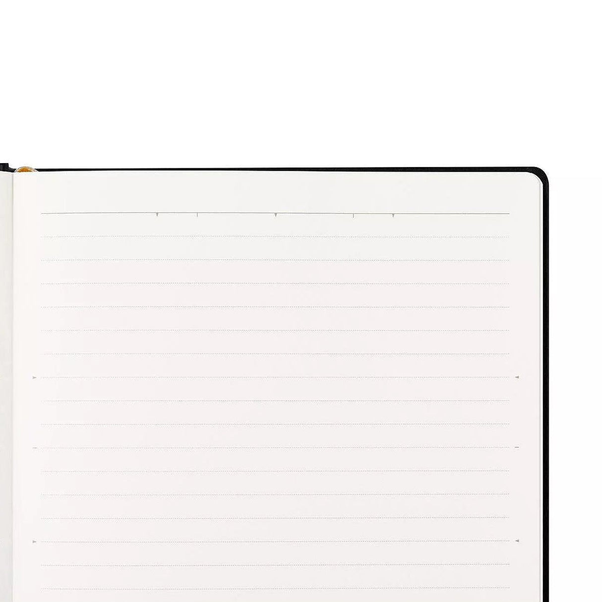 Mnemosyne is a notebook brand for everyone working on the concept of "Writing and thinking make your work more creative."
"Mnemosyne Journal" is the brand's first journal notebook that allows you to smoothly record ideas and records.
It's a hardcover type, so it's recommended for people who want to have a book for themselves. Write down your life log, illustrations, ideas, daily thoughts, etc.
Comes with two bookmark strings in colors that match the color of the cover and a paper pocket for storage.
It co