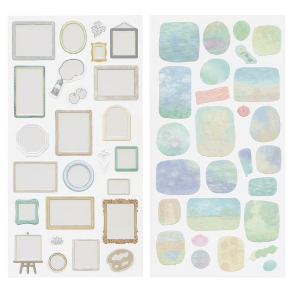 Masking On Seal Green Canvas (2 sheets)