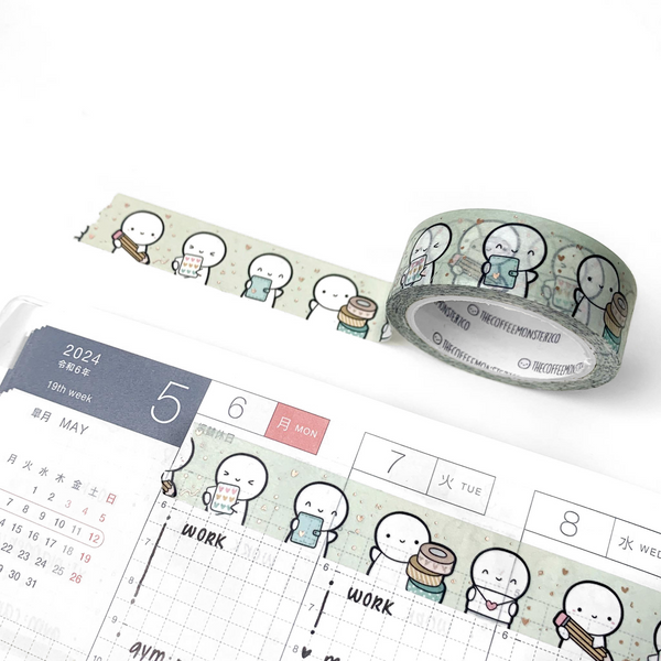 Planning Time 2.0 Washi Tape TheCoffeeMonsterzCO