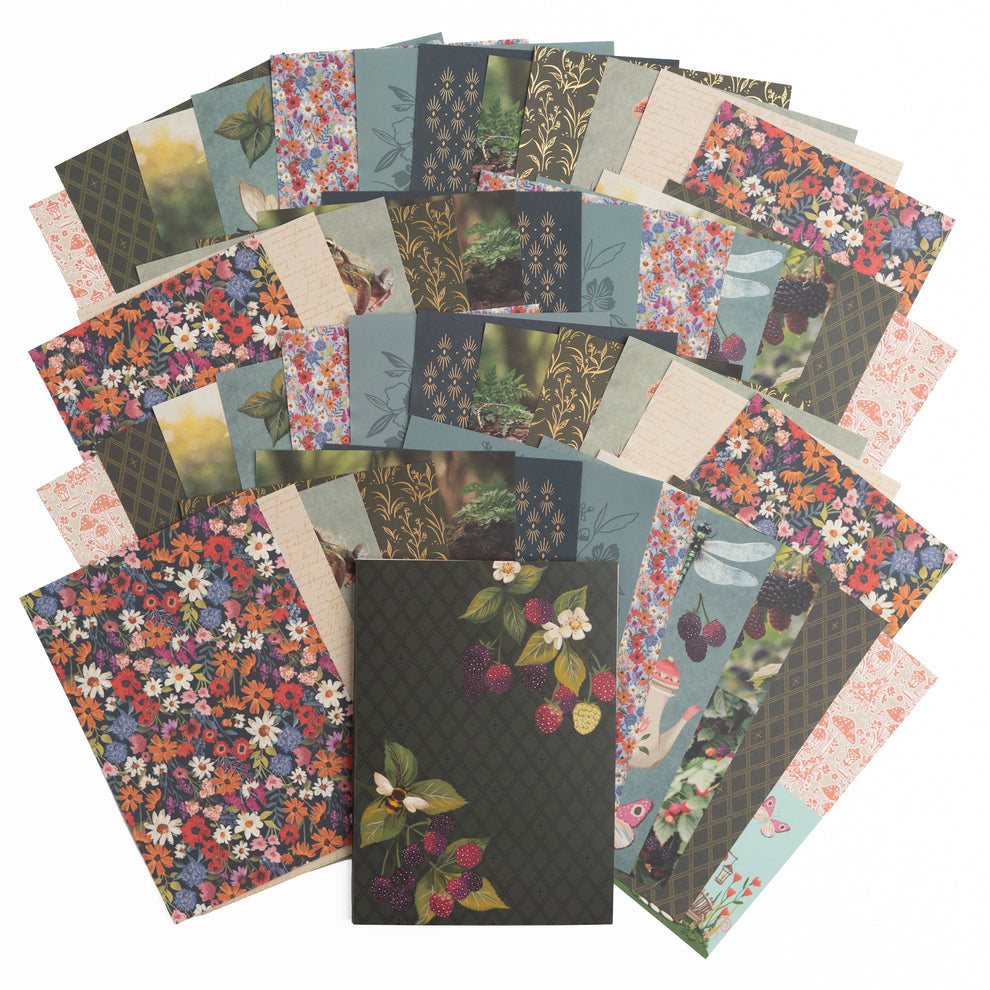 Archer and Olive Meadow & Vine Collage Paper Pad