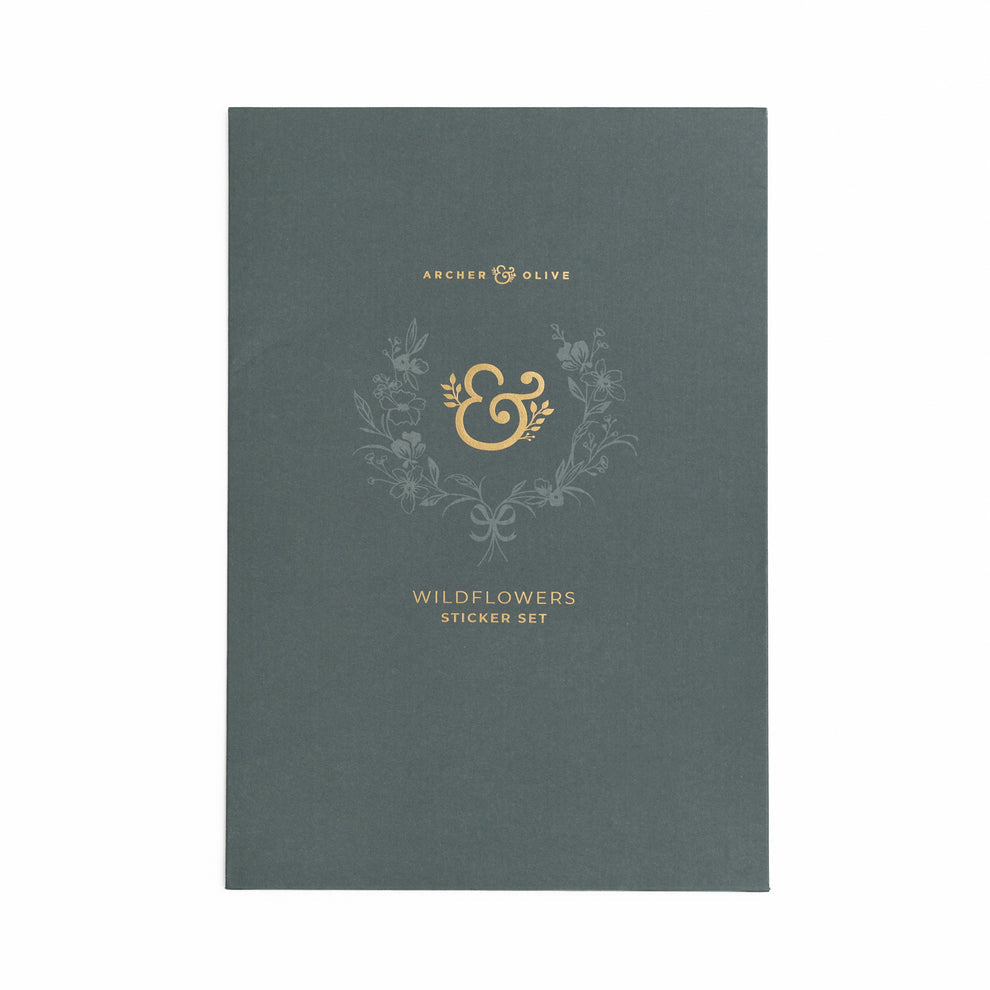 Archer and Olive Stickers: Wildflowers