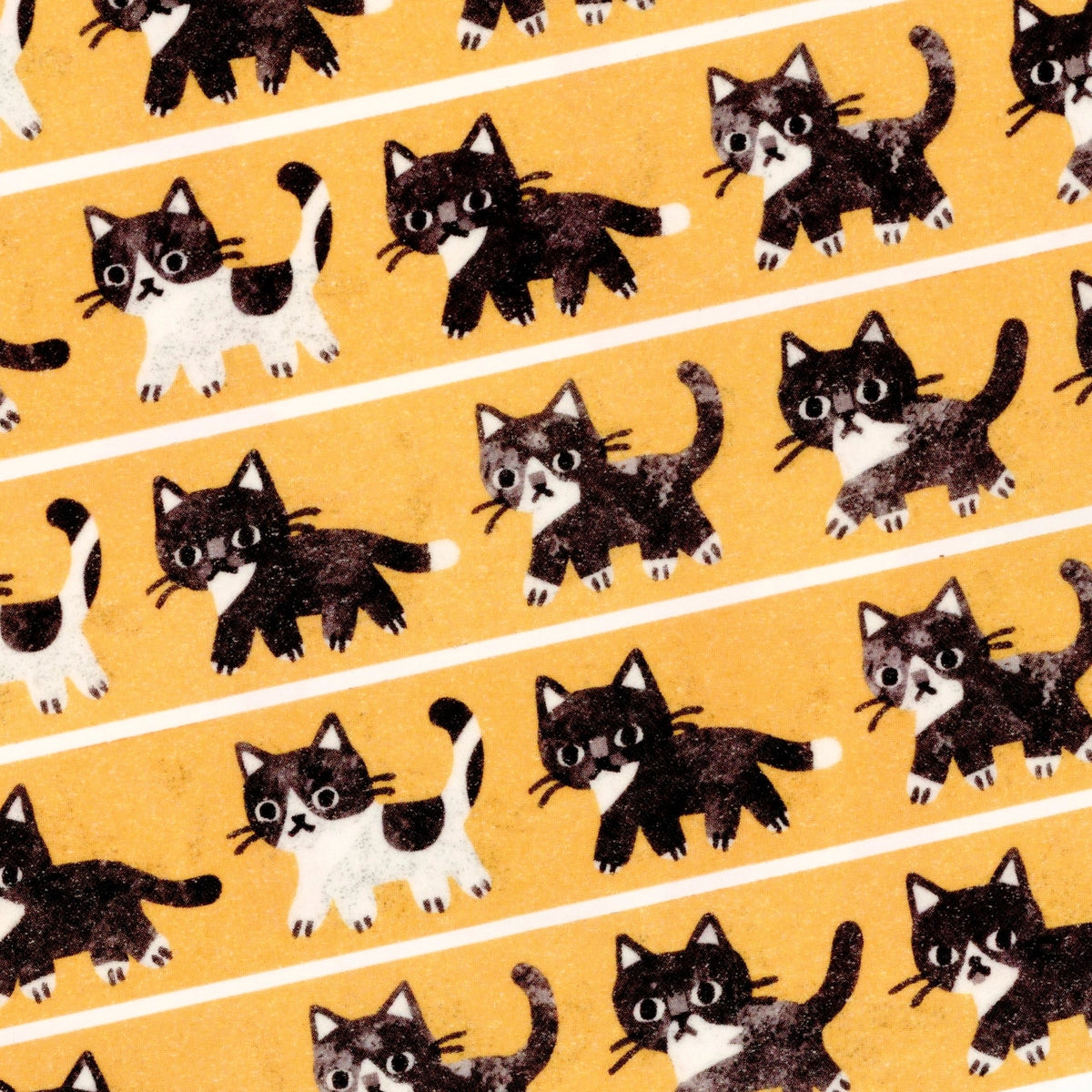Megan Wang - Tuxedo Cat Washi Tape
Looking for a way to show your love for all things tuxedo cat? This washi is the perfect addition to any cat lover's stationery collection!
✦ 20mm x 10m washi tape with good adhesion