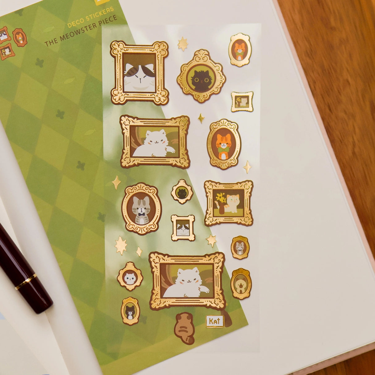 Cute decorative stickers for your journal and stationery collection!
Sticker Sheet: 6 x 3 inches
Sticker Sheet Package: 7 x 3 inches
Printed in China
Design © Thousand Skies