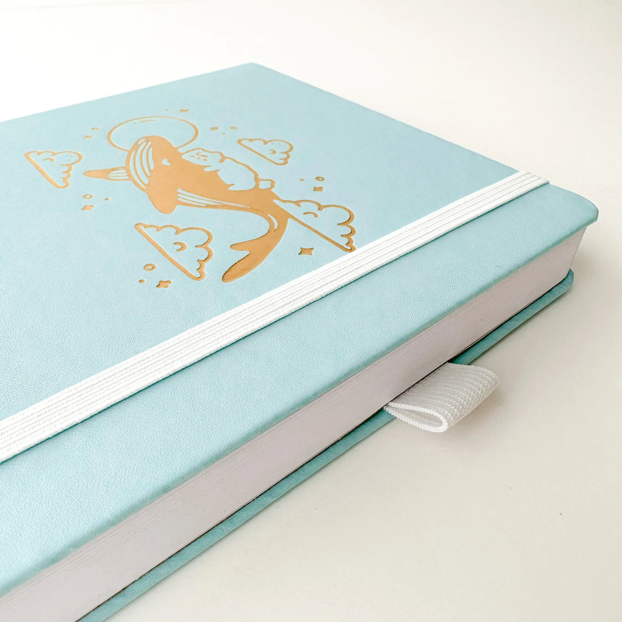 Soft pastel vegan leather bullet journal with delicate gold foil details, made to make your everyday planning feel a little more special ✨
Product Details:
Size: A5 (5.70 x 8.26 inches)
160 Dotted Grid Pages (5 x 5 mm)
2 Bookmarks
Elastic Band and Pen Holder
Expandable storage compartment