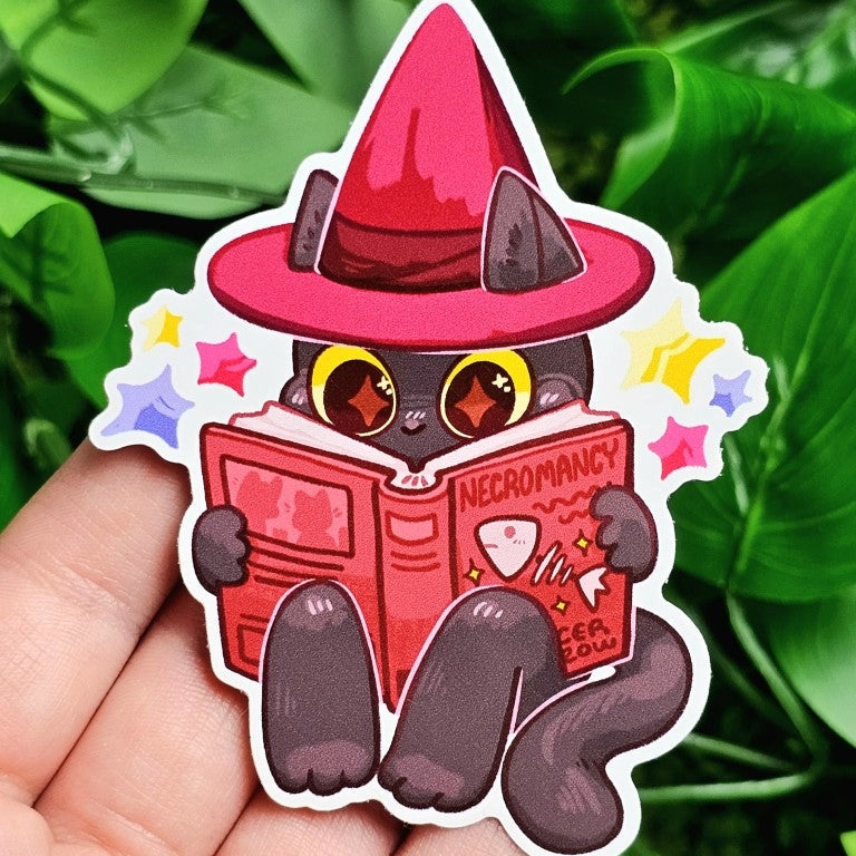 These witches are brewing up something cute!
These cute stickers are perfect for decorating your laptop, phone case, or skateboard and including in your sticker book!