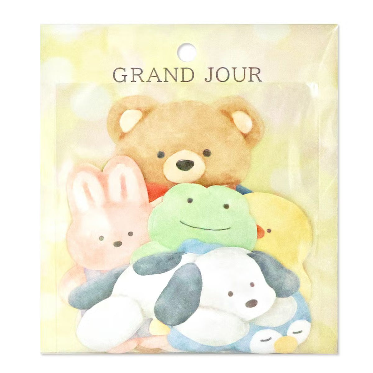 ✨ New large sticker flakes are here! Featuring adorable plushie themed illustrations, these stickers will brighten any page. Made from high‑quality, easy‑to‑write‑on paper, they’re ideal for journals, planners, and notes.