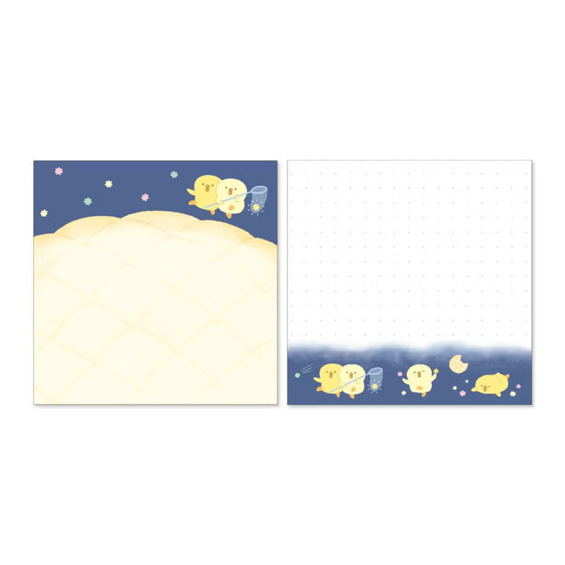 Mind Wave Memo Pad - Piyokomame Night