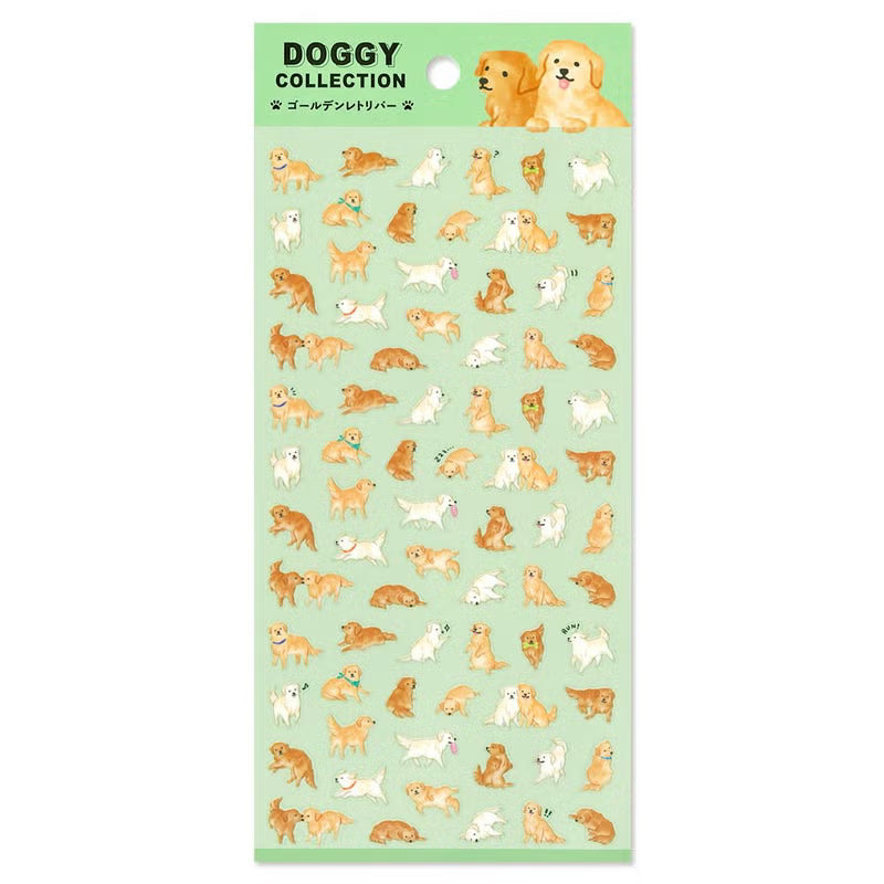 Mini stickers with a dog theme for all dog lovers are now available in a rich lineup!
Each expression and pose is exactly on point.
• This package includes 1 sheet of sticker
• Material: Transparent PET
• Package measures approx. 8" x 3.5"
• Made in Japan