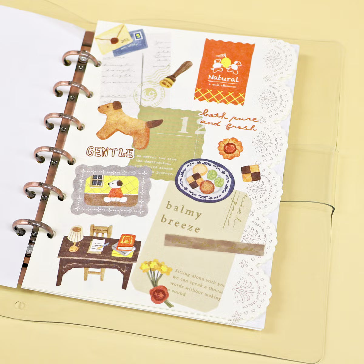 This animal illustration sticker series features cookie-themed pieces! These stickers are perfect for journaling, scrapbooking, and marking your calendar.
• This package includes 1 sheet of sticker
• Material: Washi Cotton
• Package measures approx. 8" x 3.5"
• Made in Japan