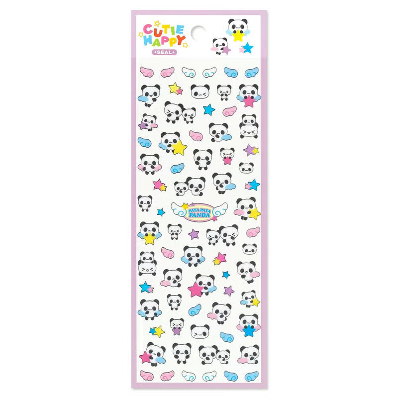 A sticker sheet that features animal stickers themed around Heisei retro is here to bring you whimsy and nostalgia! The plump form and childlike humorous expression will bring you back in time by adding a bright and colorful addition to your pages.
• This package includes 1 sheet of sticker
• Material: Transparent PET & Silver Edge
• Package measures approx. 8" x 3.5"
• Made in Japan