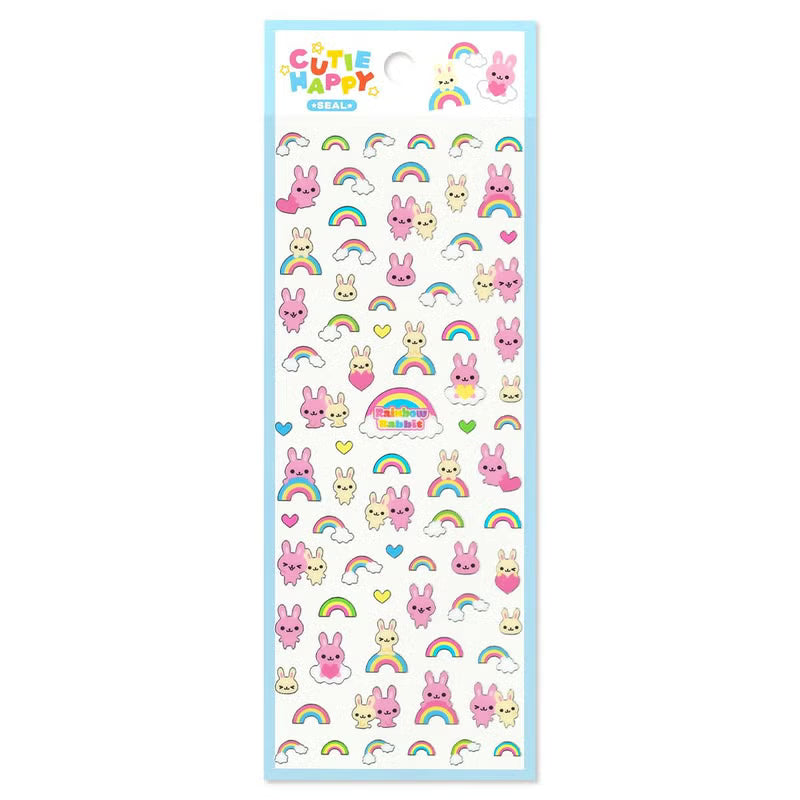 A sticker sheet that features animal stickers themed around Heisei retro is here to bring you whimsy and nostalgia! The plump form and childlike humorous expression will bring you back in time by adding a bright and colorful addition to your pages.
• This package includes 1 sheet of sticker
• Material: Transparent PET & Silver Edge
• Package measures approx. 8" x 3.5"
• Made in Japan