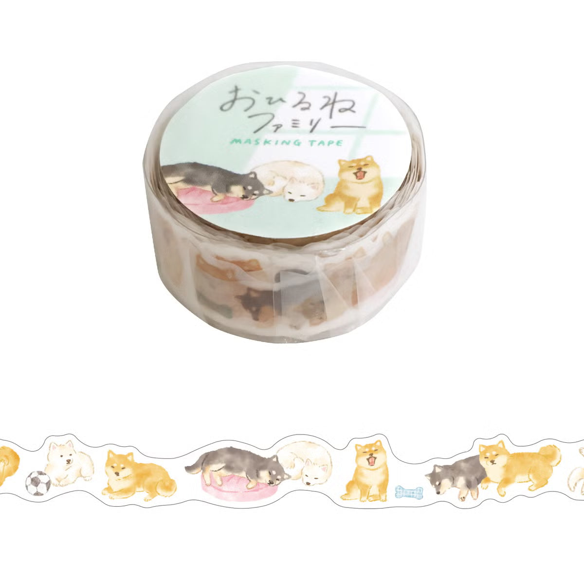 Introducing the new washi version of the Naptime Family stickers. These stickers feature adorable animals relaxing at home.
Width 18mm × Length 5m
Die-cut
Material: Washi paper
Includes 1 roll of washi
Sample images show related products not included with this item