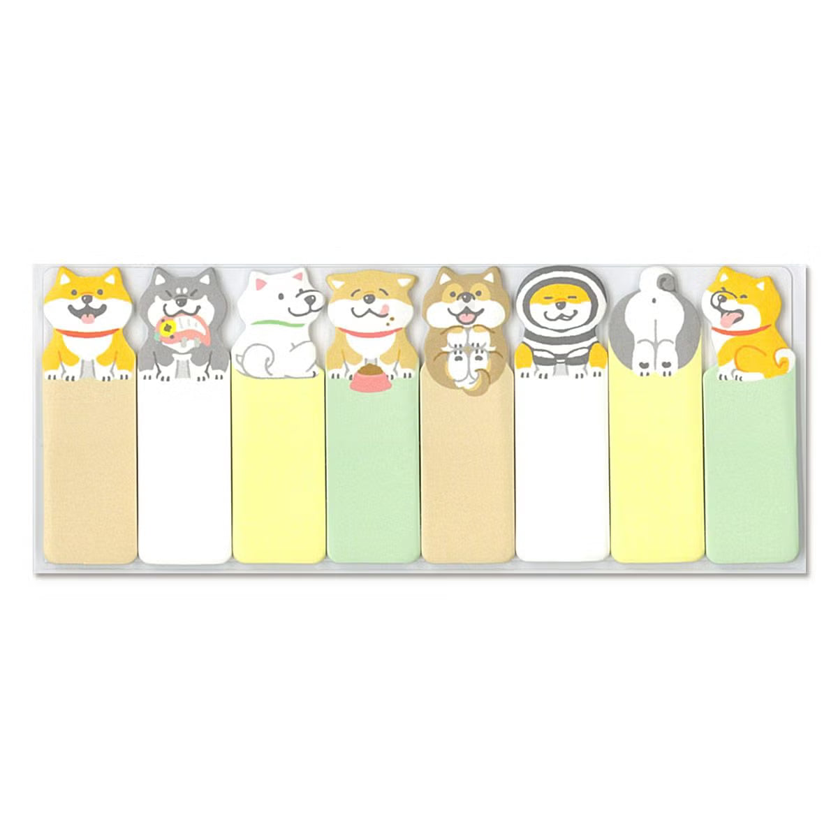 Shibanban's stationery & miscellaneous goods series is now available!
Shimaban will color your notebooks and notebooks in a fun way! Because it comes in a hearty pack of 120 sheets, you can use it in a variety of situations such as work, lessons, and study.
120 total tabs
8 different designs
Made in Japan