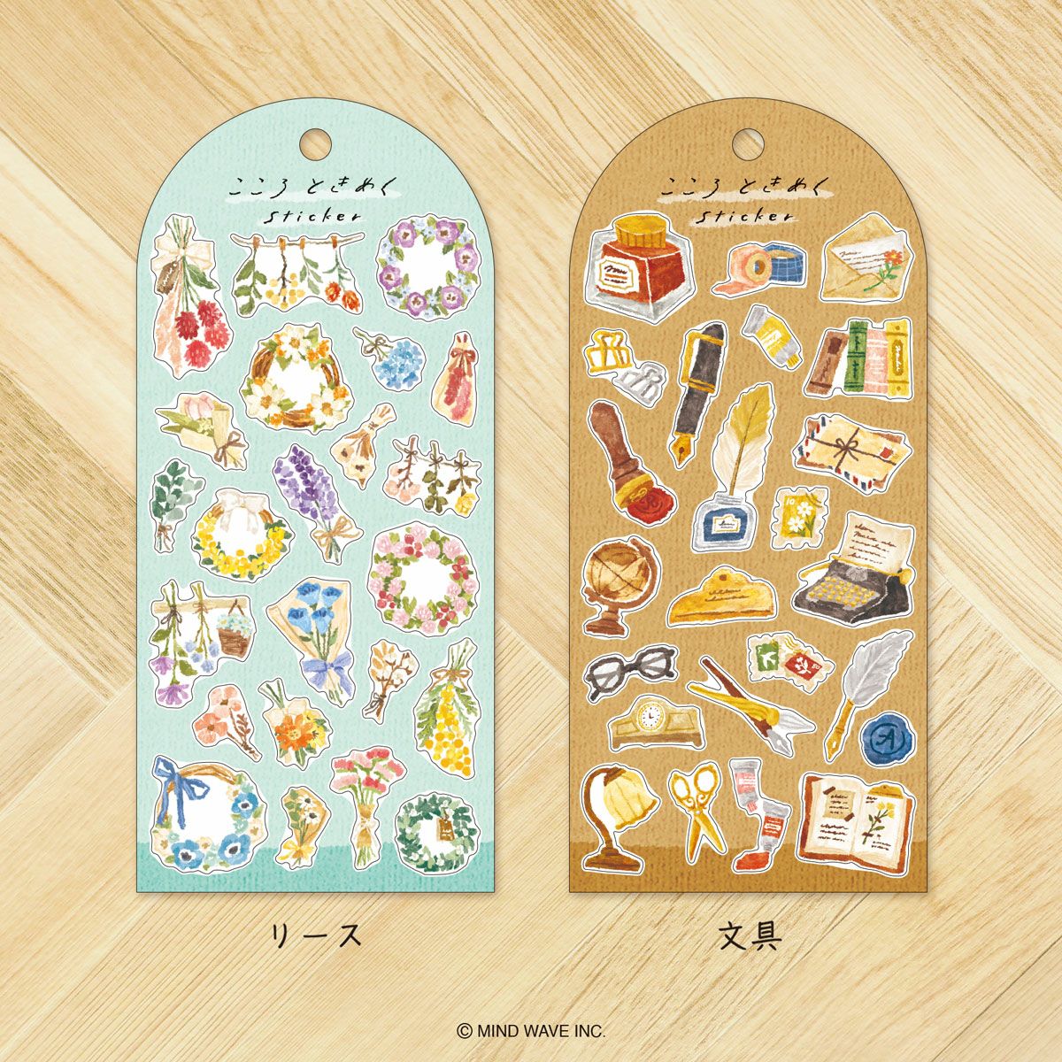 Mind Wave Sticker Sheet Kokoro Tokimeku - Heart Fluttering