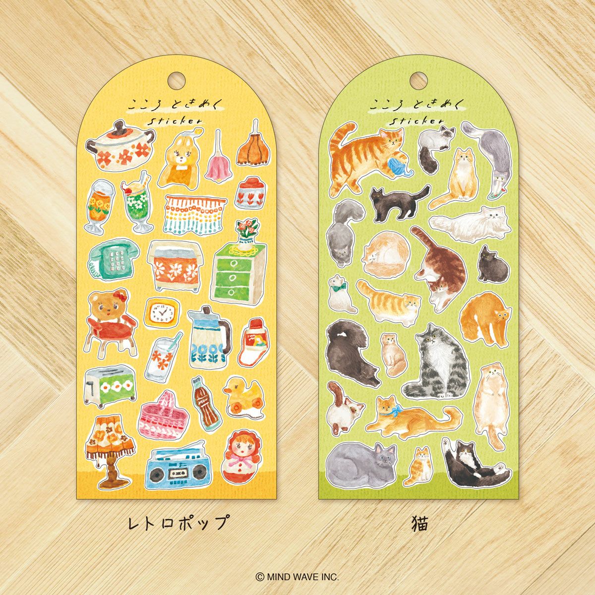 Mind Wave Sticker Sheet Kokoro Tokimeku - Heart Fluttering