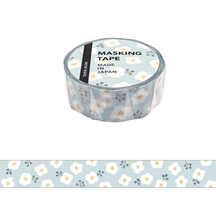 This is a standard masking tape with a width of 15 mm.
Because it is simple, it is finished with a design full of care.
Width 15mm × Length 5m
Material: Washi paper
Includes 1 roll of washi