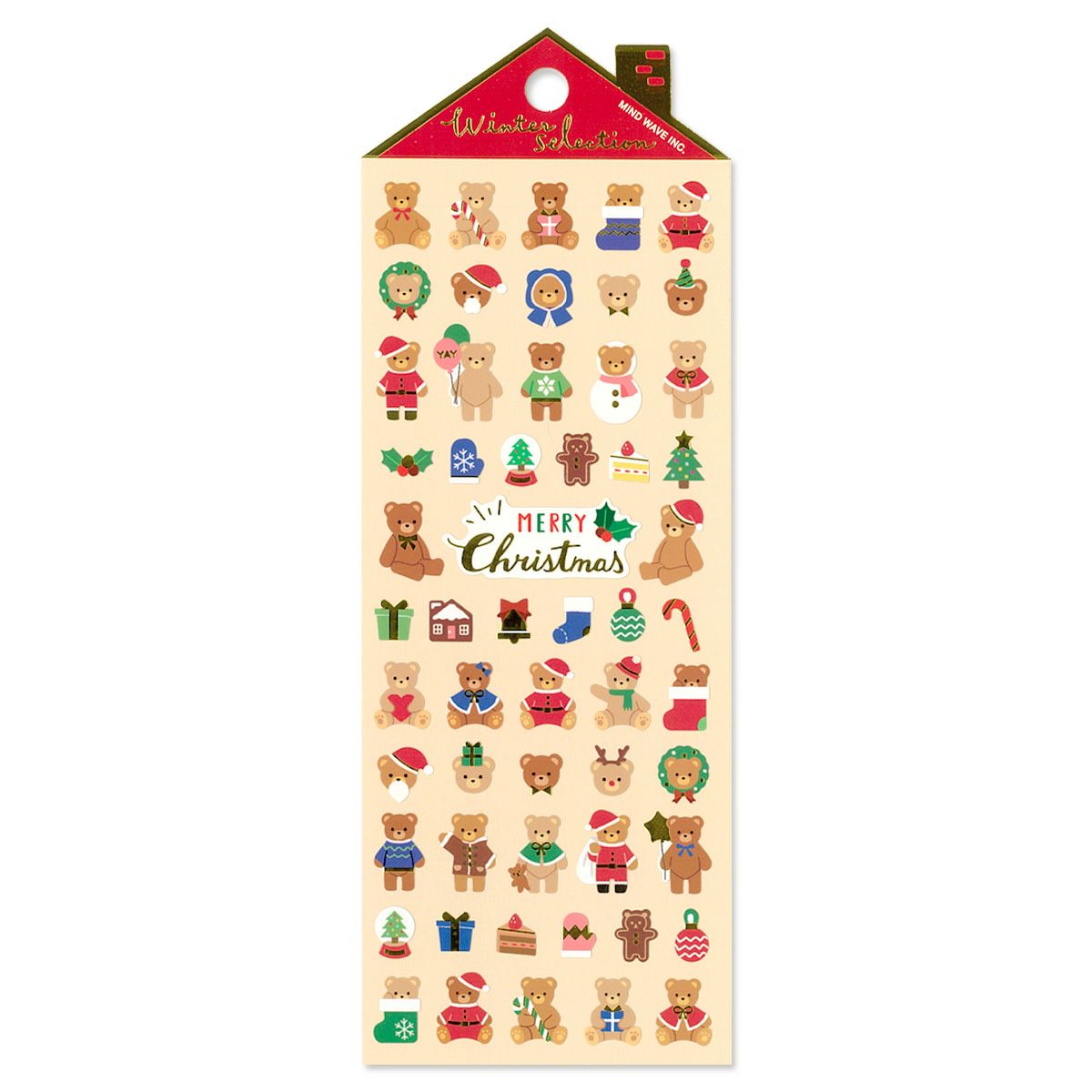 This year, the stickers will brighten up Christmas!
From popular characters to easy-to-use designs for decoration, we offer a wide variety of
variations. Enjoy ♪ a wonderful Christmas with this sticker.
• This package includes 1 sheet of sticker
• Material: Miracoat, Gold Hot
• Package measures approx. H202 x W93 x D1mm
• Made in Japan