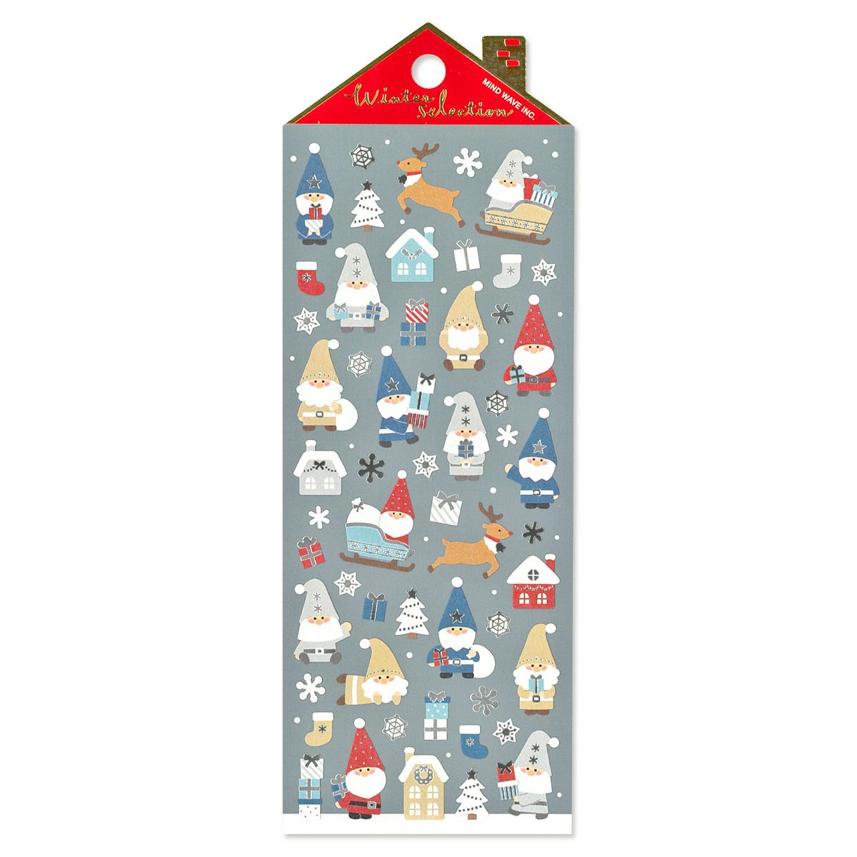 This year, the stickers will brighten up Christmas!
From popular characters to easy-to-use designs for decoration, we offer a wide variety of
variations. Enjoy ♪ a wonderful Christmas with this sticker.
• This package includes 1 sheet of sticker
• Material: Washi Cotton, Gold Hot
• Package measures approx. H202 x W93 x D1mm
• Made in Japan