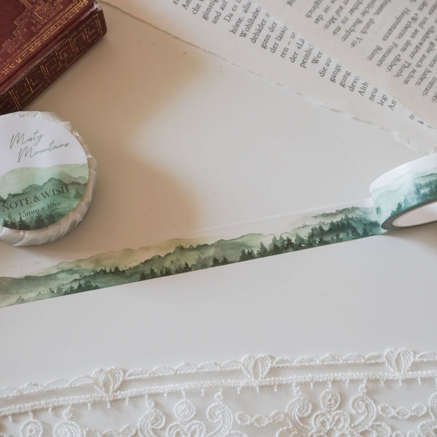 Misty Mountain Washi Tape