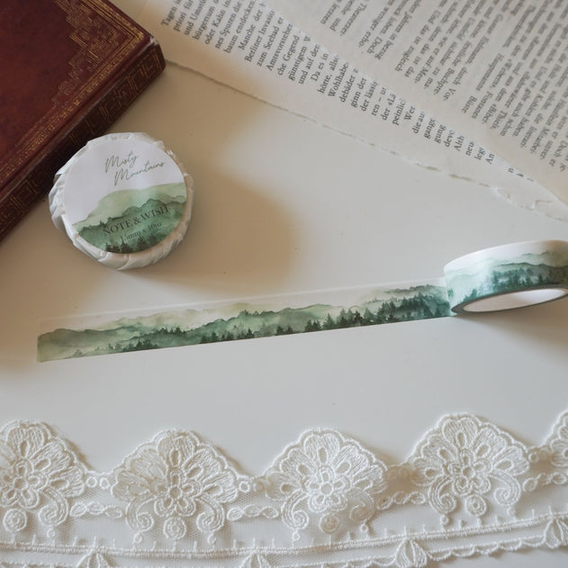 Misty Mountain Washi Tape