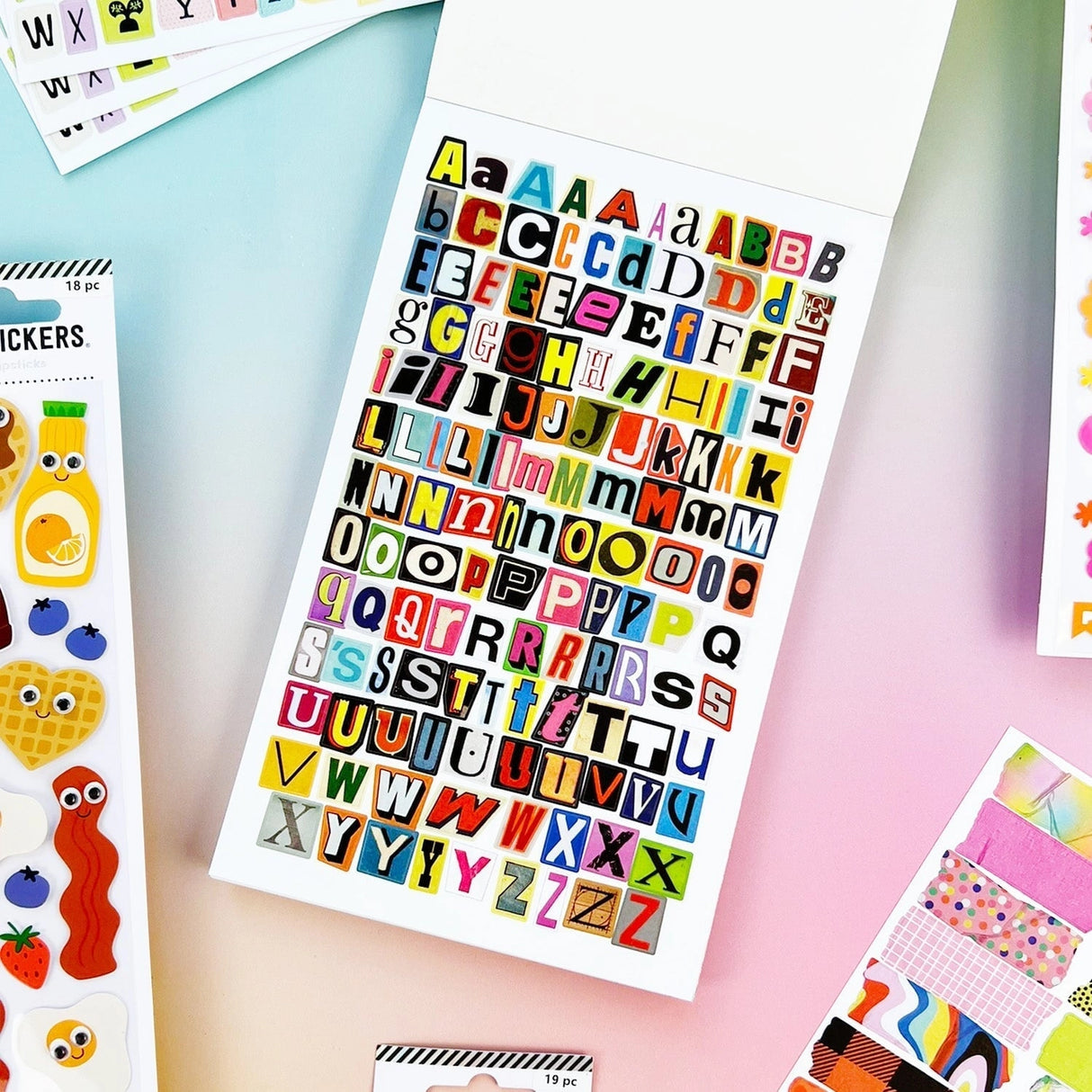 This pretty, Mix & Match Junk Journal Sticker Book is just the thing to keep your to-do list in order, jot down brilliant ideas or doodle during your next conference call!
Measures 6.25" x 8.5" with 75 tear off pages.