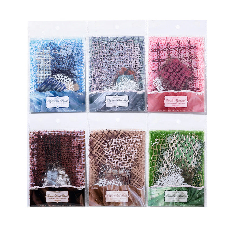 This vintage themed ephemera pack includes 23 pieces of cute paper materials in different color schemes! Each pack comes with pieces in varying styles with a unique set of designs.
These pieces make great card decoration, collage pieces, or additions to your journal spreads!